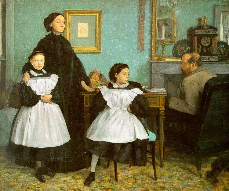Edgar Degas The Bellelli Family china oil painting image